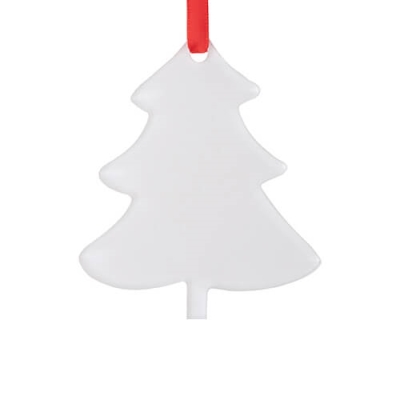 Acrylic Pendant for Sublimation, Engraving and Laser Thermal Transfer - Christmas tree