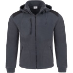 Premium Men's polar fleece with hood