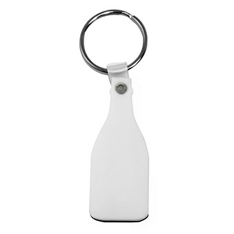 Keyring for Sublimation and Laser Engraving Printing, Bottle - 25 pcs