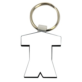 Keyring for Sublimation and Laser Engraving  - T-shirt, 25 pcs