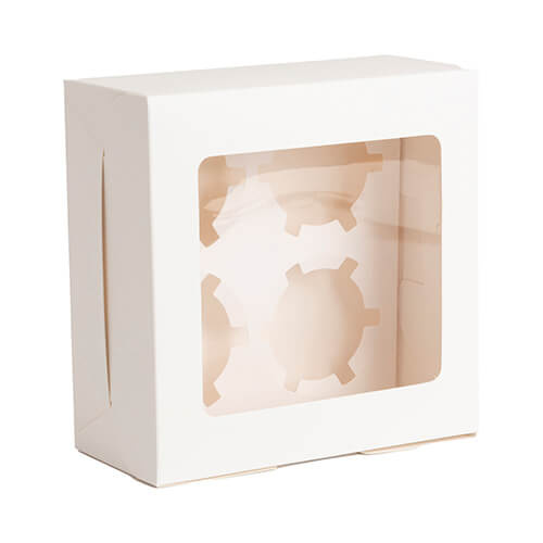 Decorative Box for Sublimation for  Christmas 4 Baubles