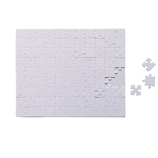 Puzzle for sublimation 96 elements 28x19 cm
