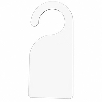 MDF door hanger for sublimation and engraving - 20 pc