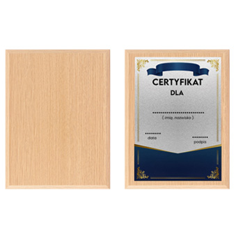 MDF base for metal
