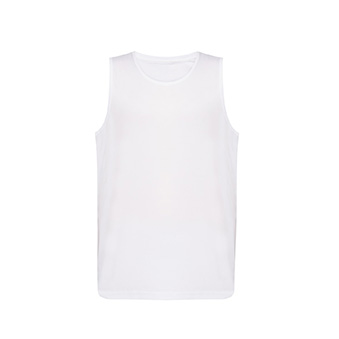 Sleeveless Sport T-shirt for sublimation Colour: white Size: L