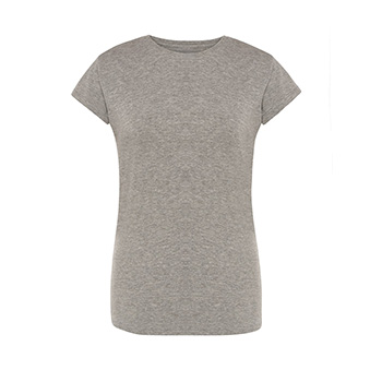 Women&rsquo;s T-shirt white Premium Colour: grey melange Size: S