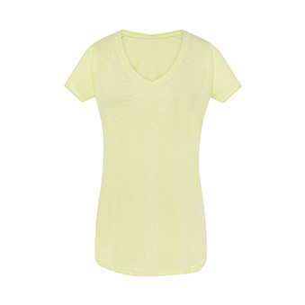 T-shirt Urban for printing Colour: yellow neon Size: S/M