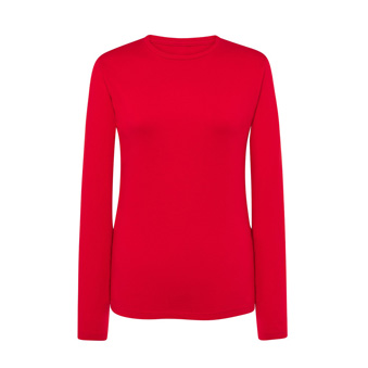 Women&rsquo;s Longsleeve T-shirt for printing Colour: red Size: S