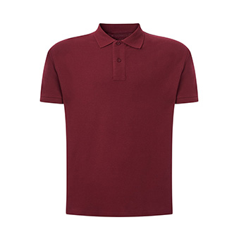 T-shirt Polo Standard for printing Colour: claret Size: XS