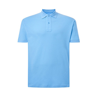 T-shirt Polo Standard for printing Colour: sky blue Size: M