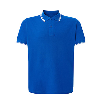 T-shirt Polo Standard for printing Colour: blue-white Size: XL