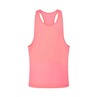 Sleeveless Unisex T-shirt for printing Colour: pink Size: L