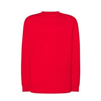 Longsleeve Comfort T-shirt for printing Colour: red Size: XS
