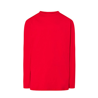 Longsleeve T-shirt for printing Colour: red Size: XS