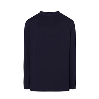 Longsleeve T-shirt for printing Colour: navy blue Size: XS