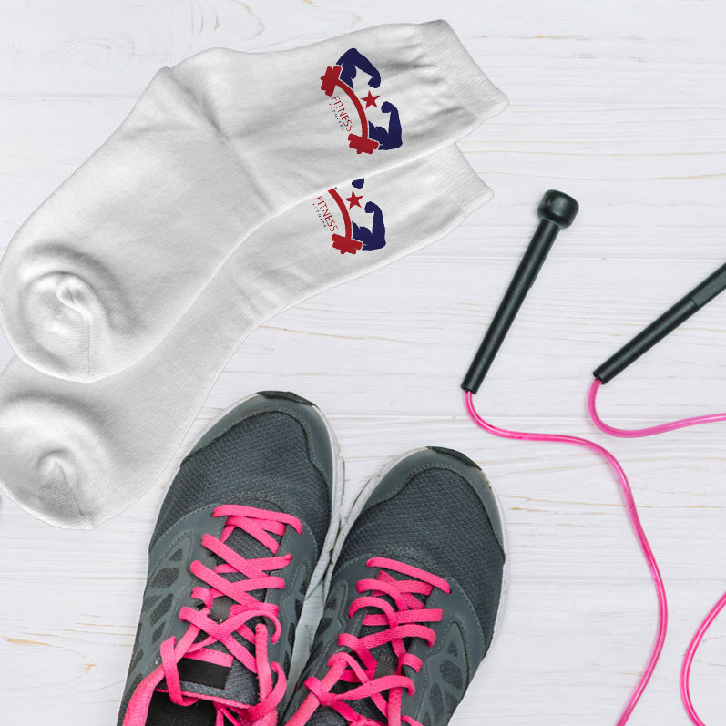 Long socks for allover sublimation