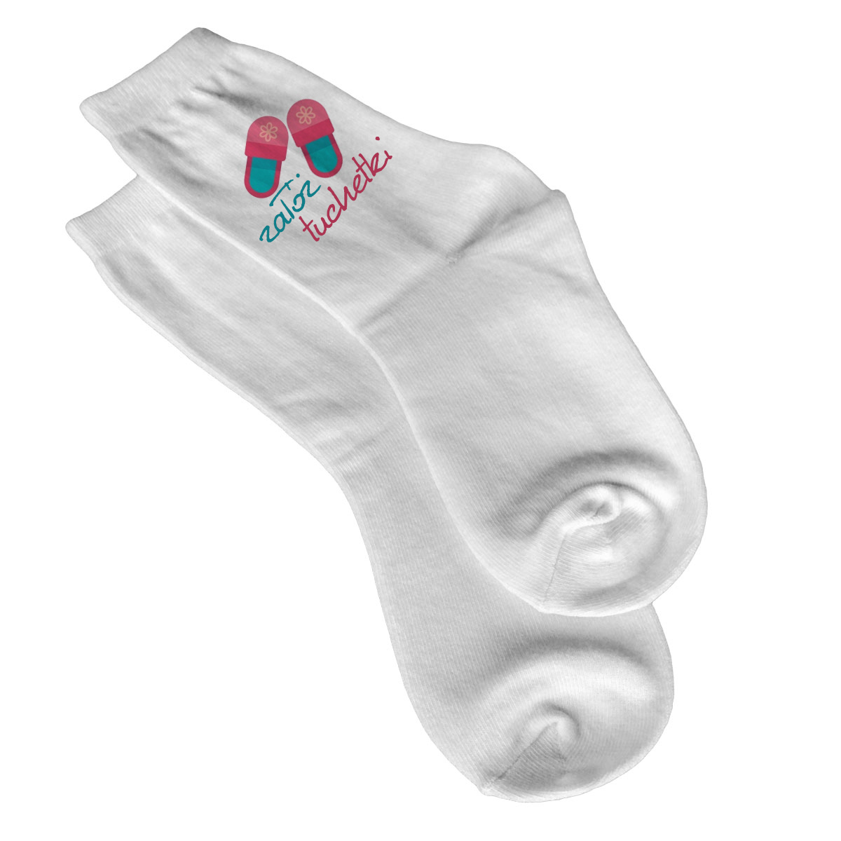 Socks for sublimation - print on the ankle