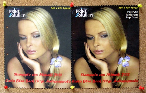 Liquid, glossy laminat TOP COAT UVUF