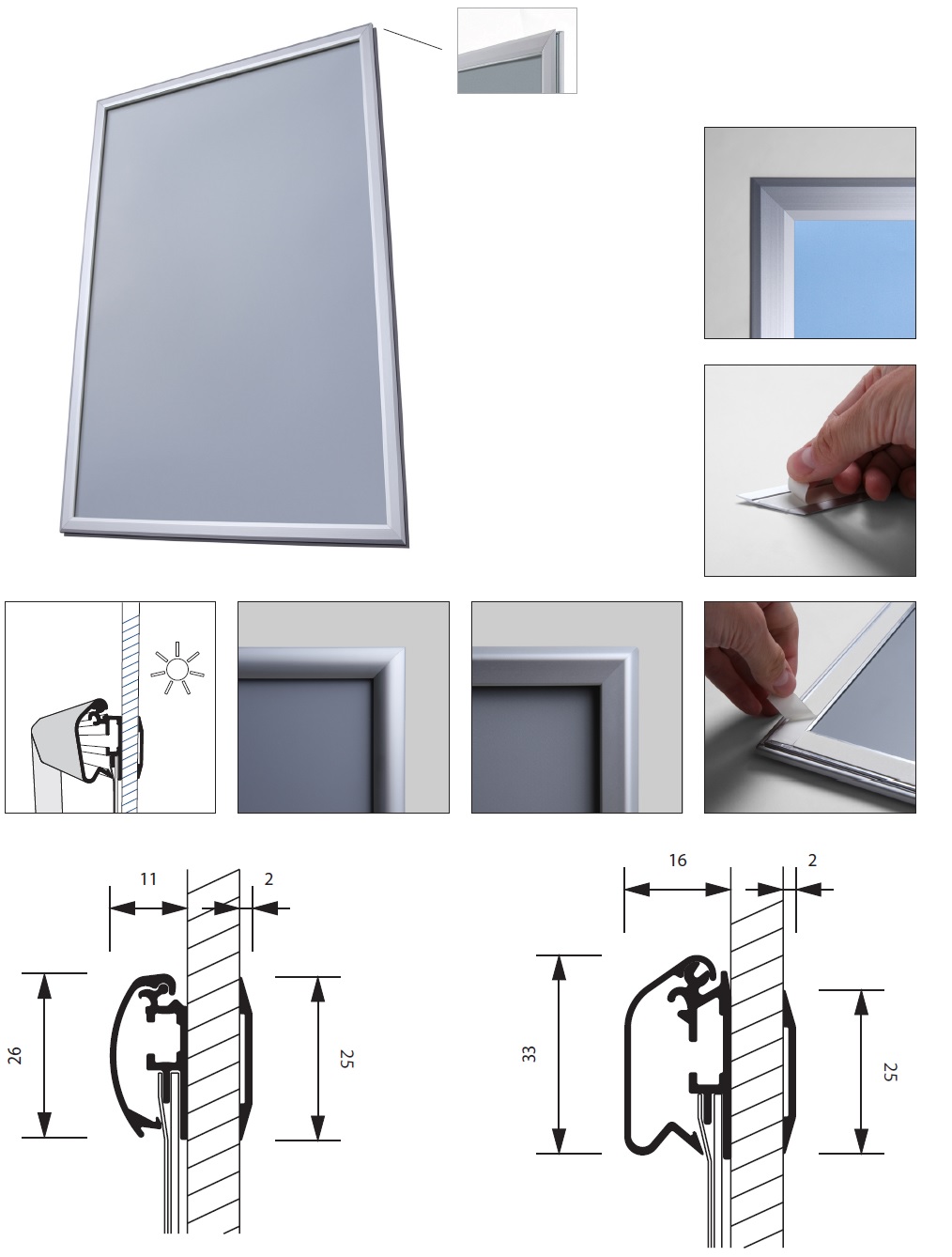 Window Snap frame